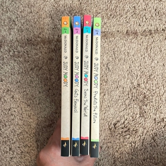 Judy Moody Books Paperback set of 4 - Picture 1 of 2